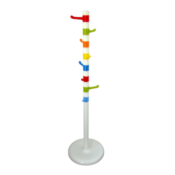 Kolorowy wieszak stojący Ikea dla dzieci, lata 2000